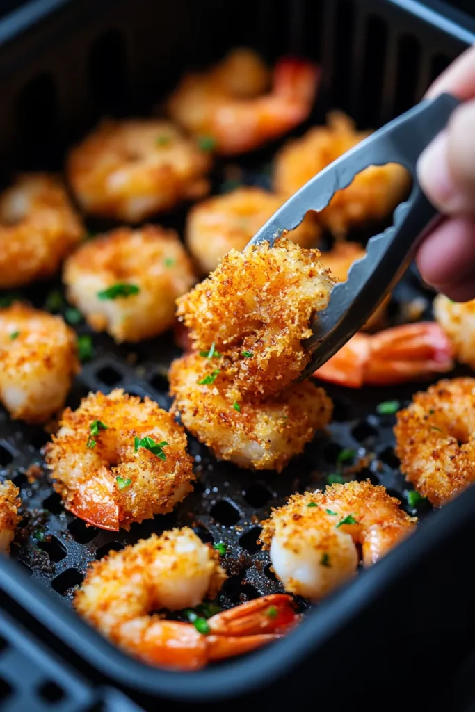 Crevettes croustillantes à la friteuse à air