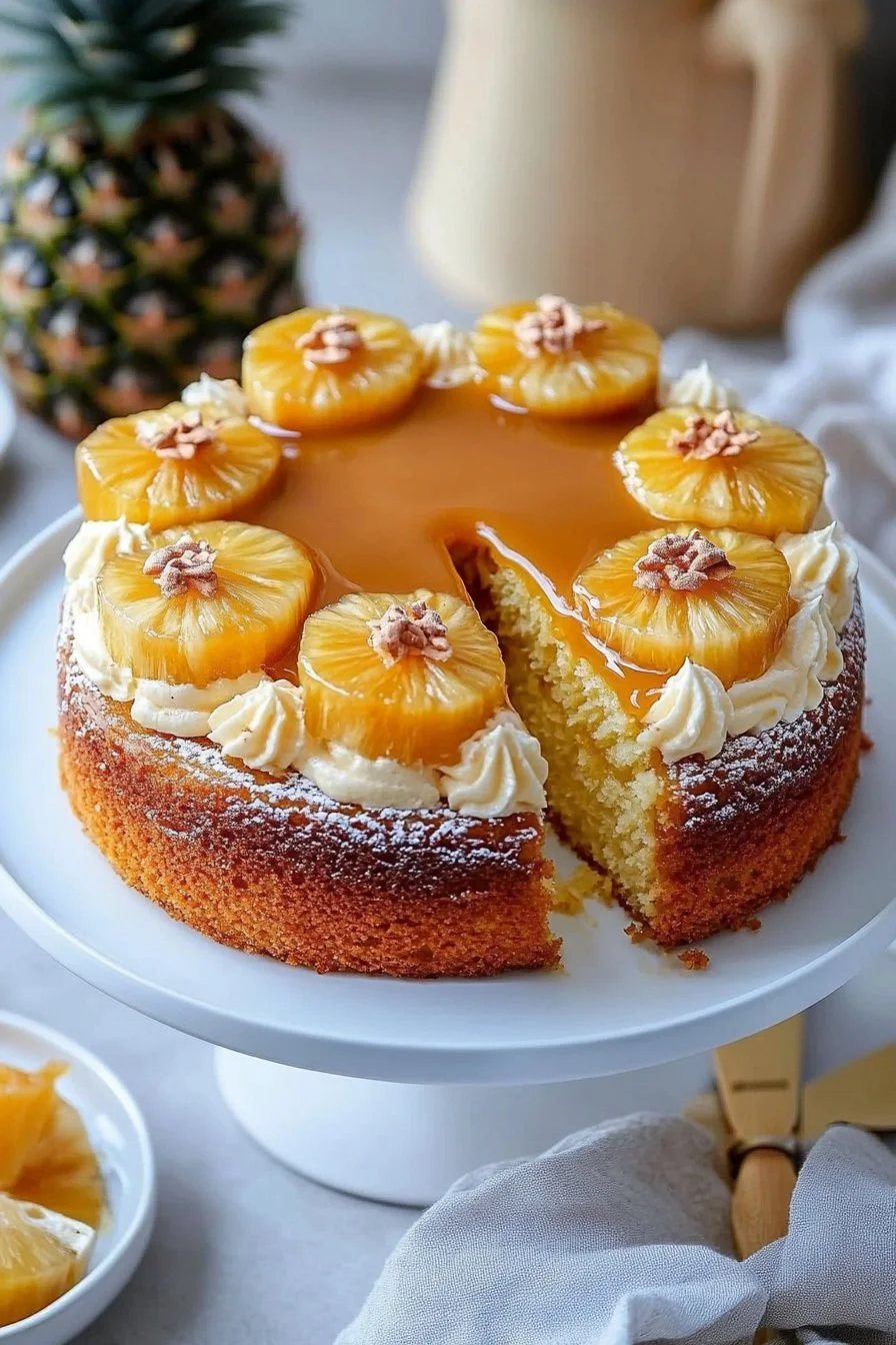 Samedi Gourmand !! Moelleux ananas & caramel • Recette dans la vidéo
