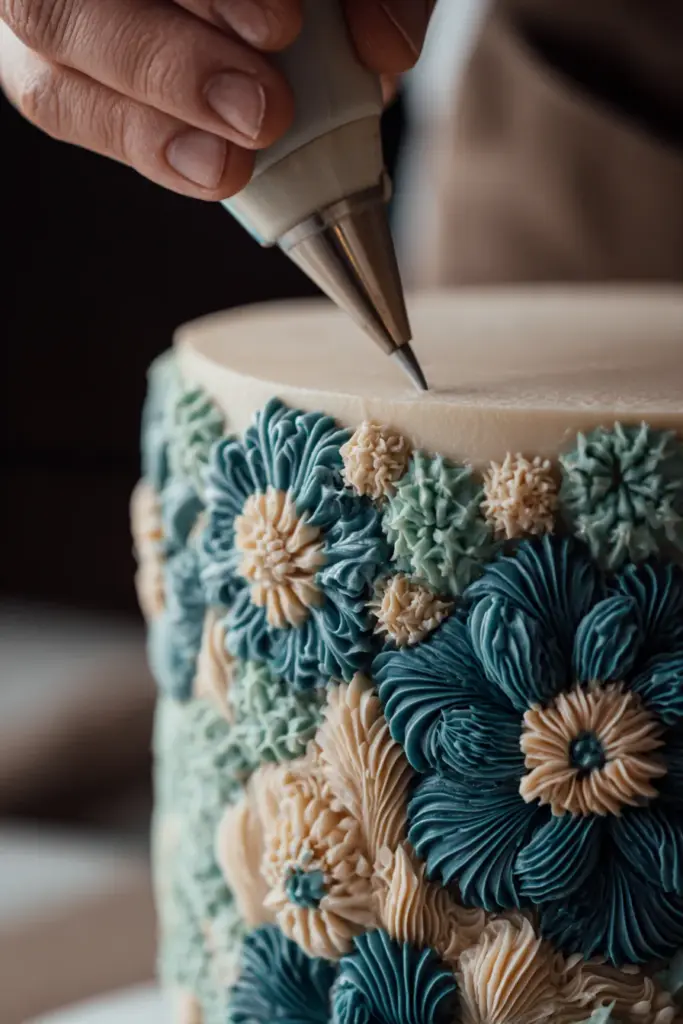 Gâteaux d'Anniversaire et de Fête : L'Art de Créer des Souvenirs Sucrés 19 Décoration de gâteaux avancée