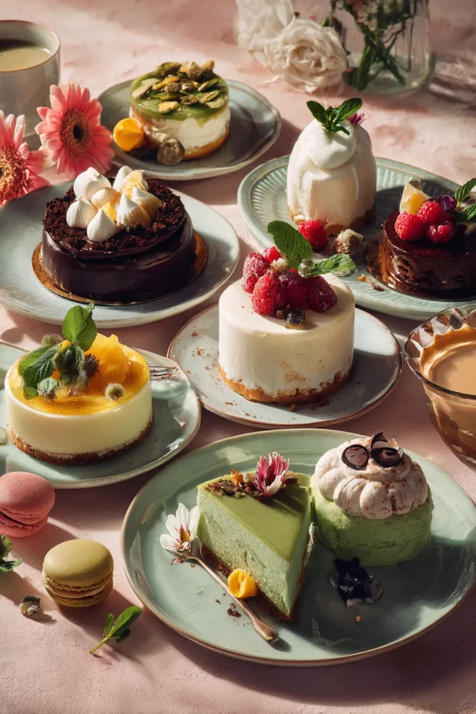 Desserts sans cuisson variés