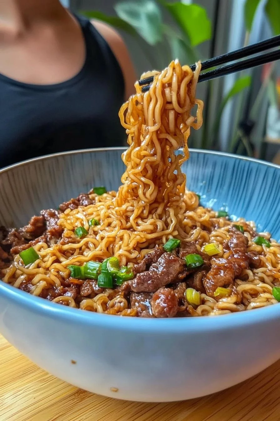 Nouilles Instantanées Sautées