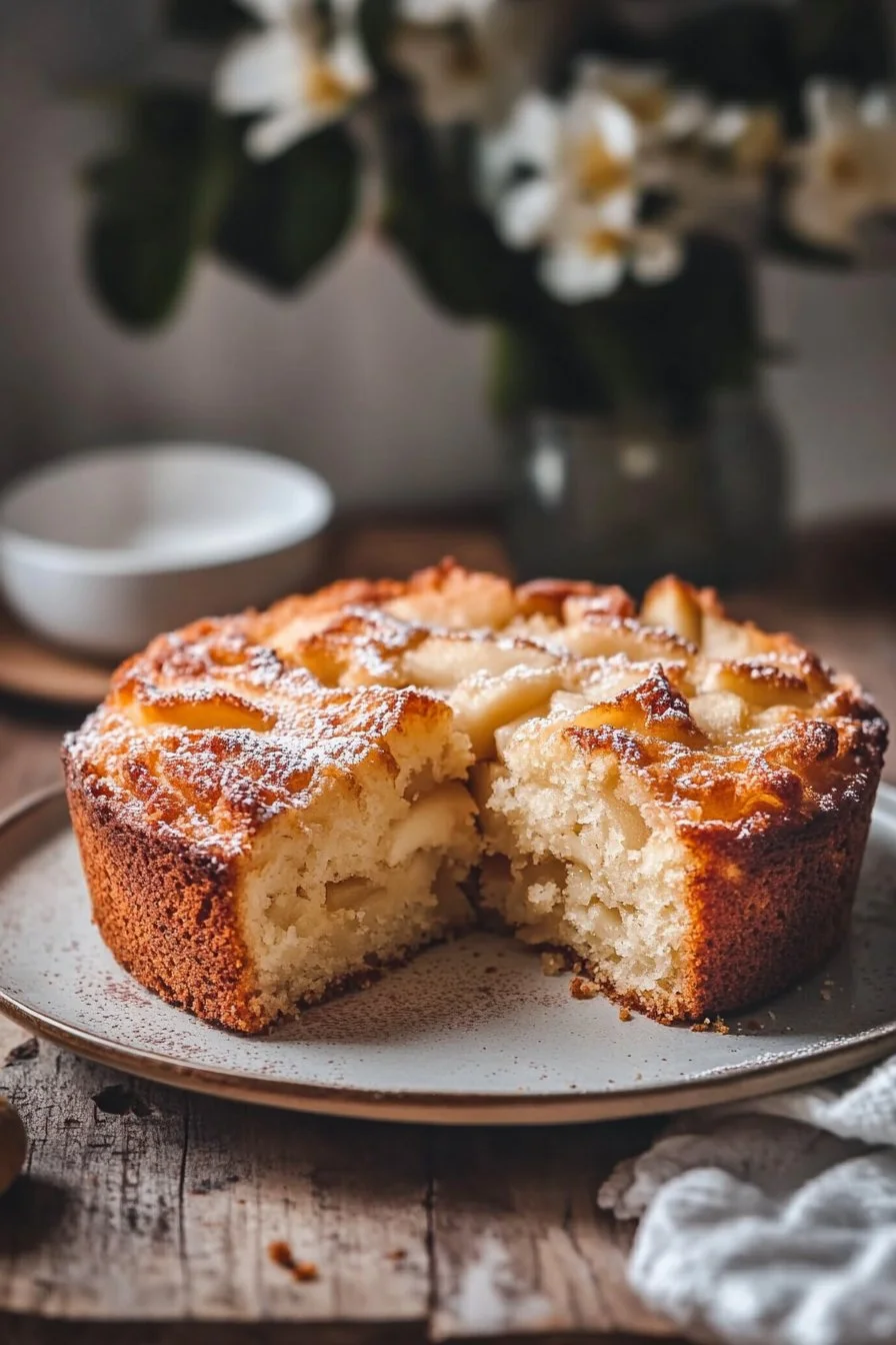 Simple Apple Cake - Step by Step Recipe