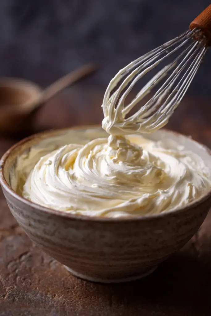 Desserts aux Flocons d'Avoine : Saveurs Réconfortantes et Gourmandises Saines 18 Fouetter le mascarpone