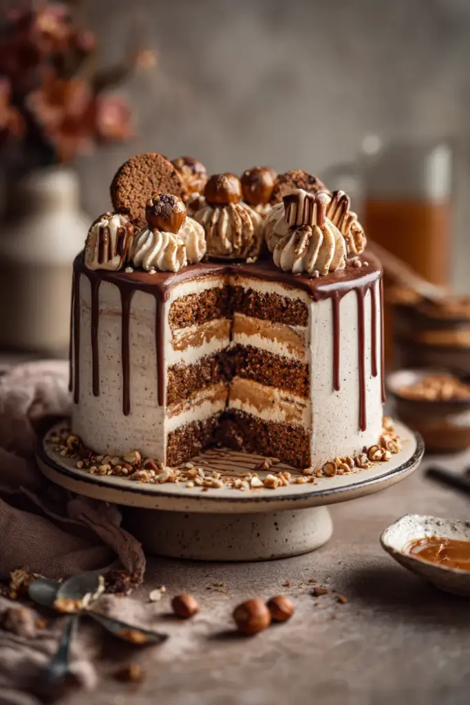 Desserts aux Flocons d'Avoine : Saveurs Réconfortantes et Gourmandises Saines 16 Gâteau Aux Speculoos Au Nutella