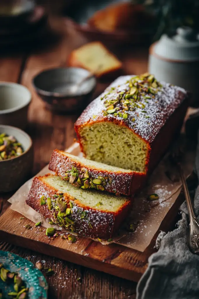 Les Desserts à la Pistache : Saveurs Délicates et Créations Gourmandes 16 Gâteau à la pistache