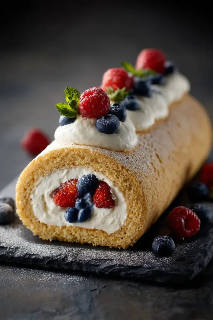 Gâteau au Yaourt : Secrets et Variations d'un Classique Intemporel 16 Gâteau roulé au yaourt