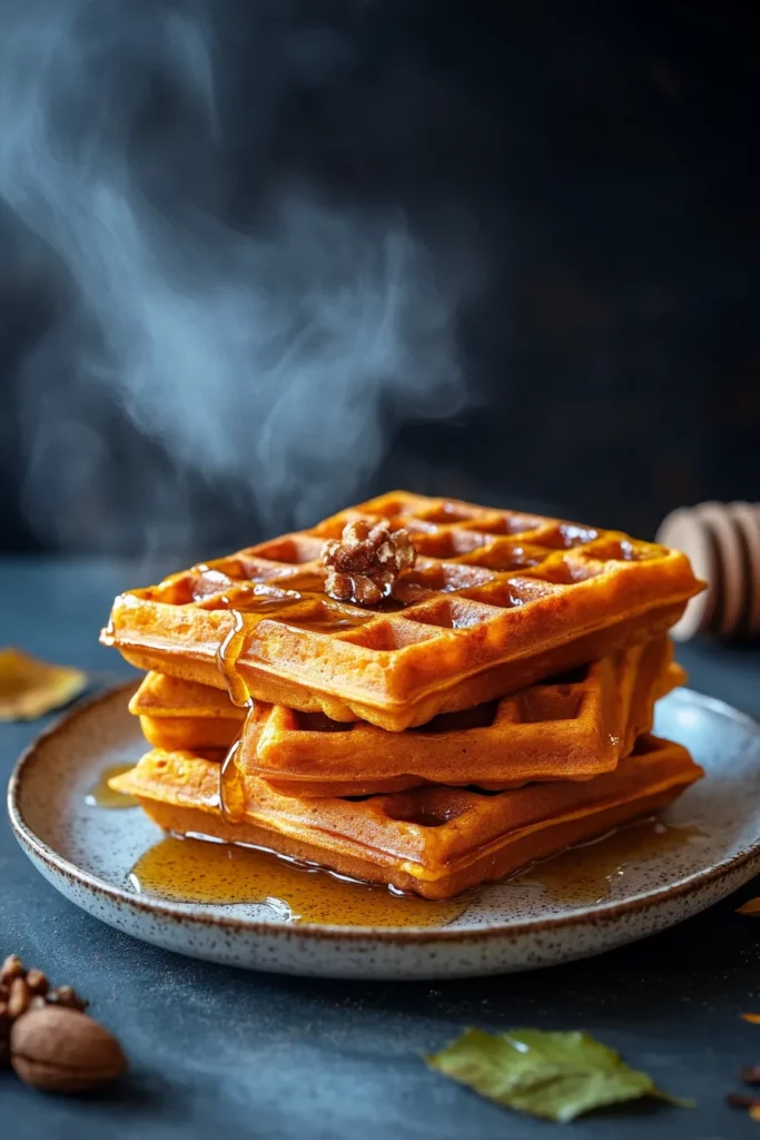 Gaufres Patate Douce