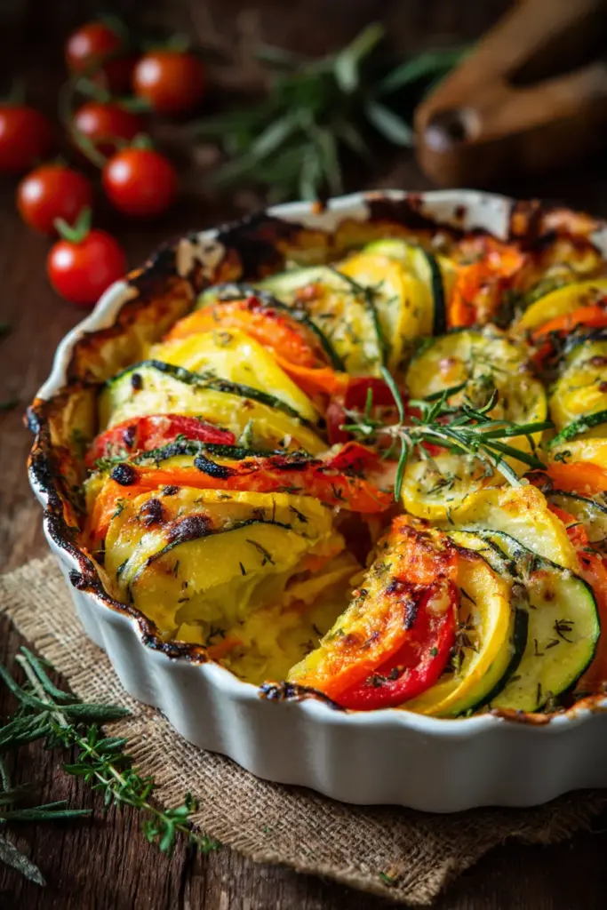 Gratin de légumes de saison