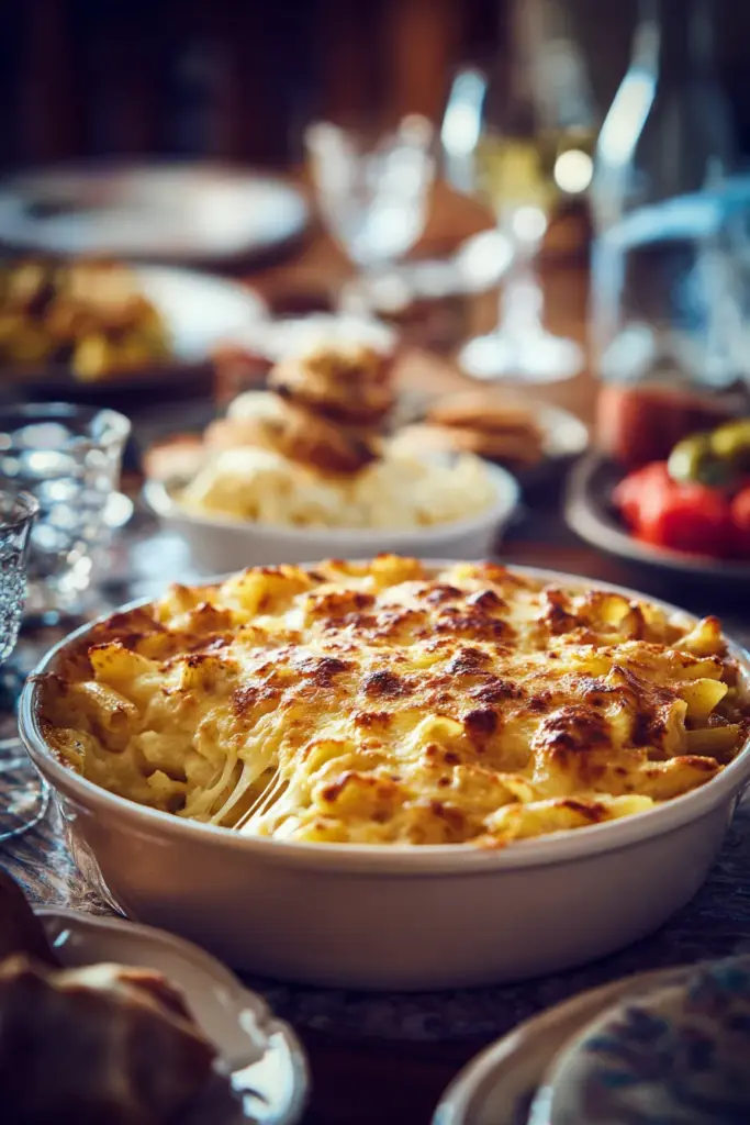 Gratin de pâtes réconfortant