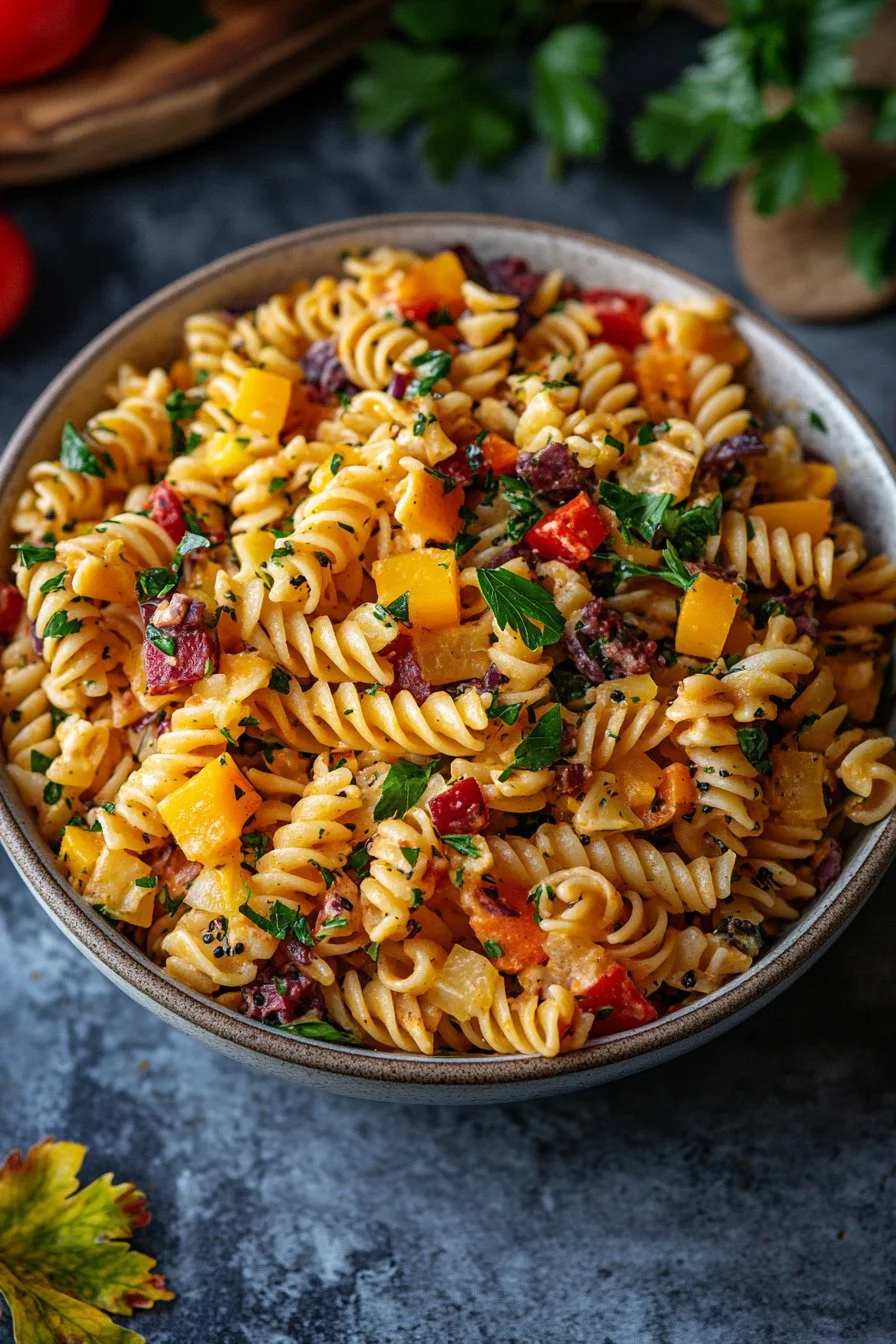 Salade de Pâtes de Récolte de l'Automne