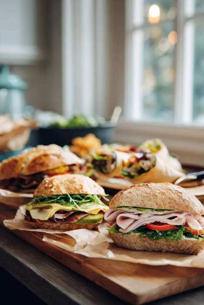 Inspiration pour des sandwichs créatifs