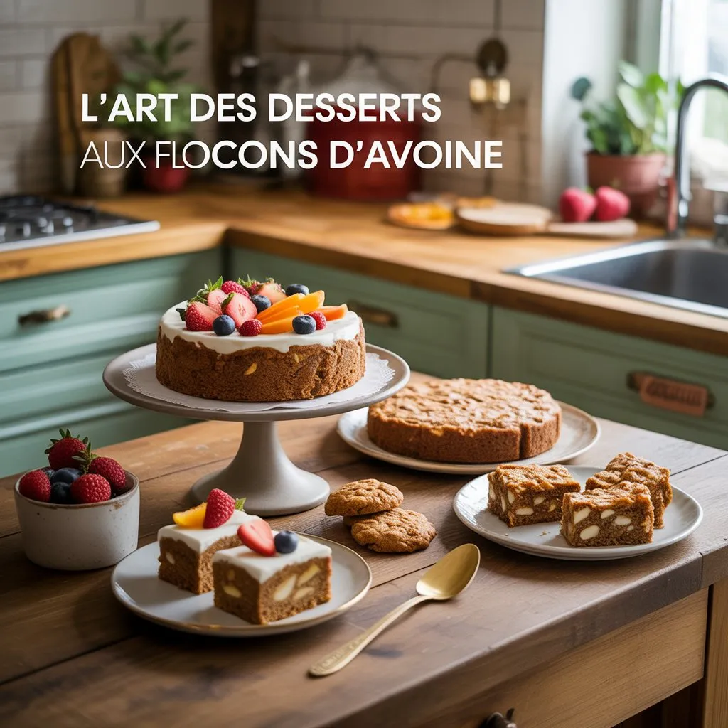 L’Art des Desserts aux Flocons d’Avoine