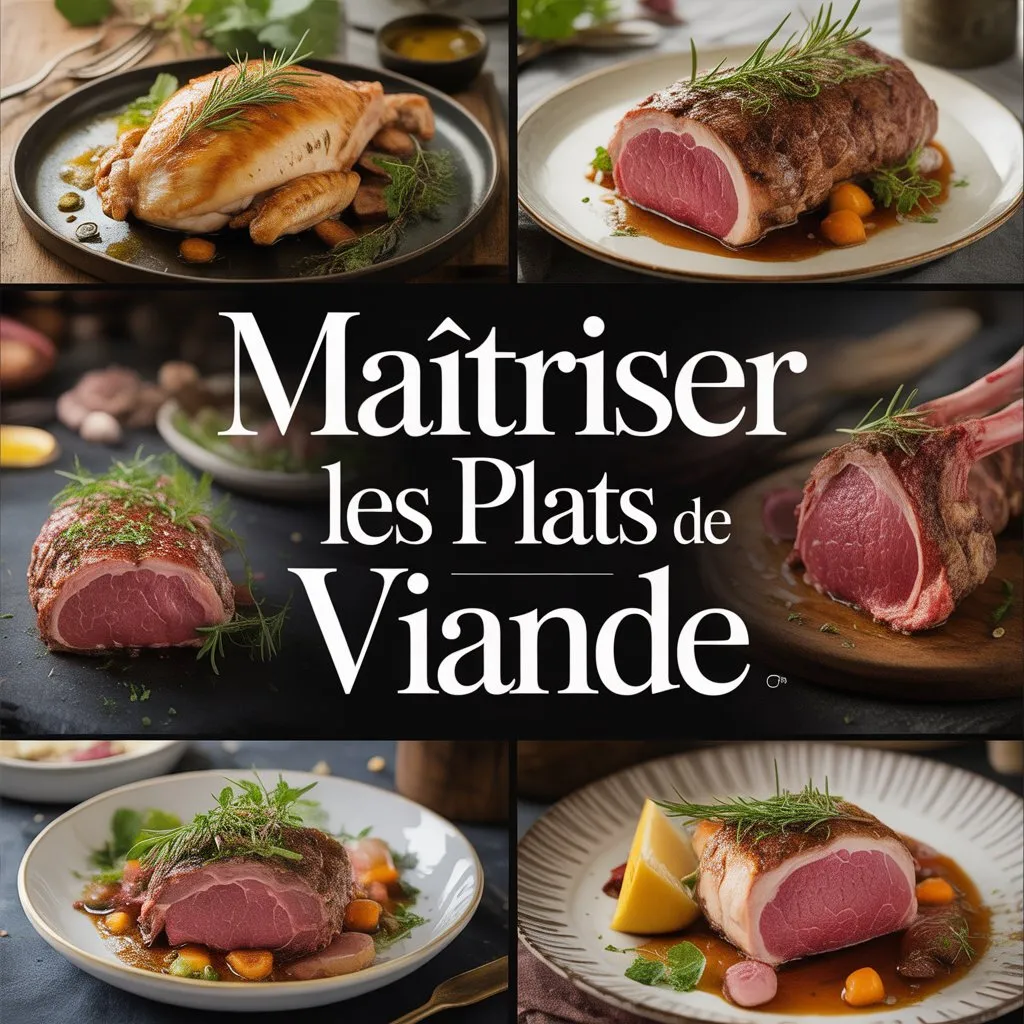 Maîtriser les Plats de Viande