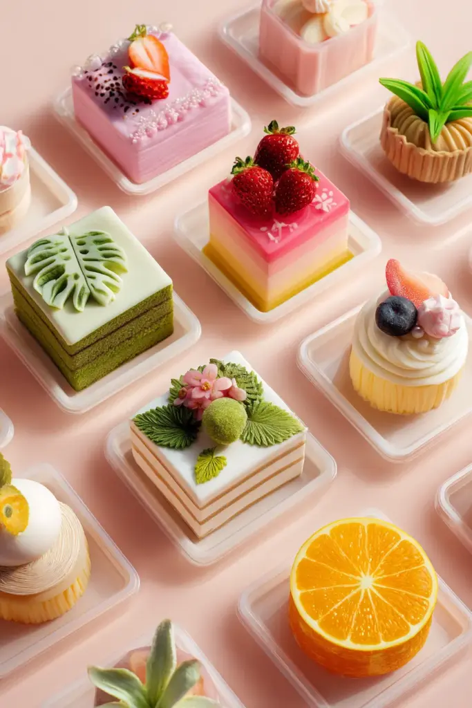 Gâteaux d'Anniversaire et de Fête : L'Art de Créer des Souvenirs Sucrés 24 Mini-gâteaux d'anniversaire