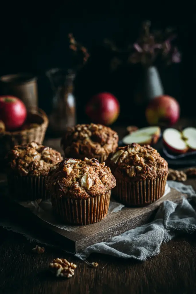 Recettes d'Automne : Savourez la Magie des Courges et des Fruits de Saison 21 Muffins Pommes Pécan