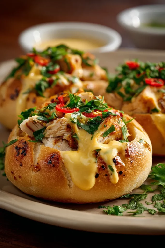 Petits Pains au Poulet