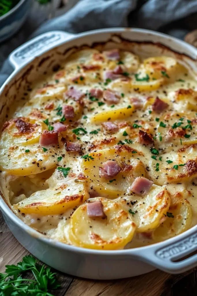 Pommes de Terre au Jambon