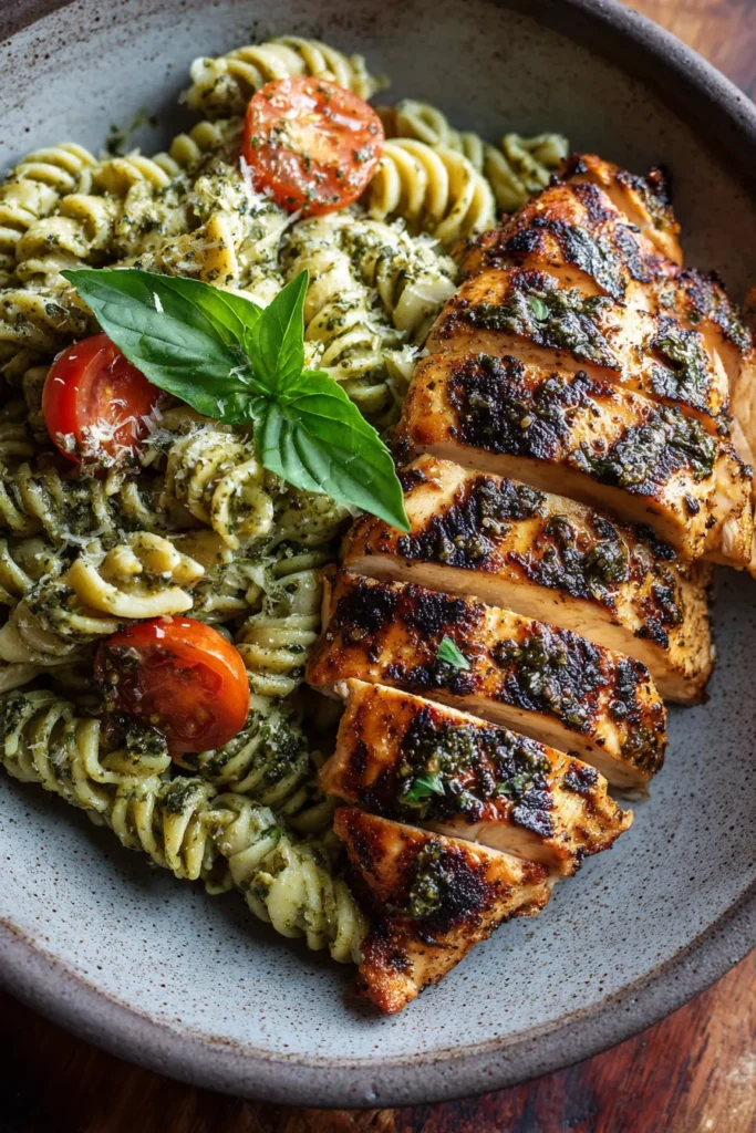 Poulet grillé aux herbes