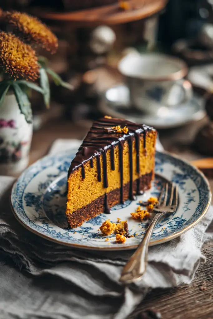 Recettes d'Automne : Savourez la Magie des Courges et des Fruits de Saison 11 Pumpkin Chocolate Cake