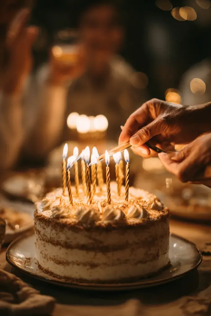 Gâteaux d'Anniversaire et de Fête : L'Art de Créer des Souvenirs Sucrés 3 Rituel des bougies d'anniversaire