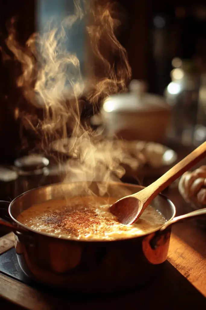 Sauce à gratin crémeuse