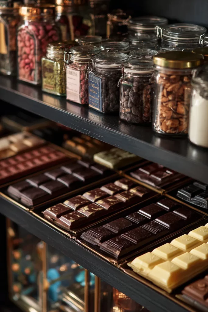 Stockage du chocolat