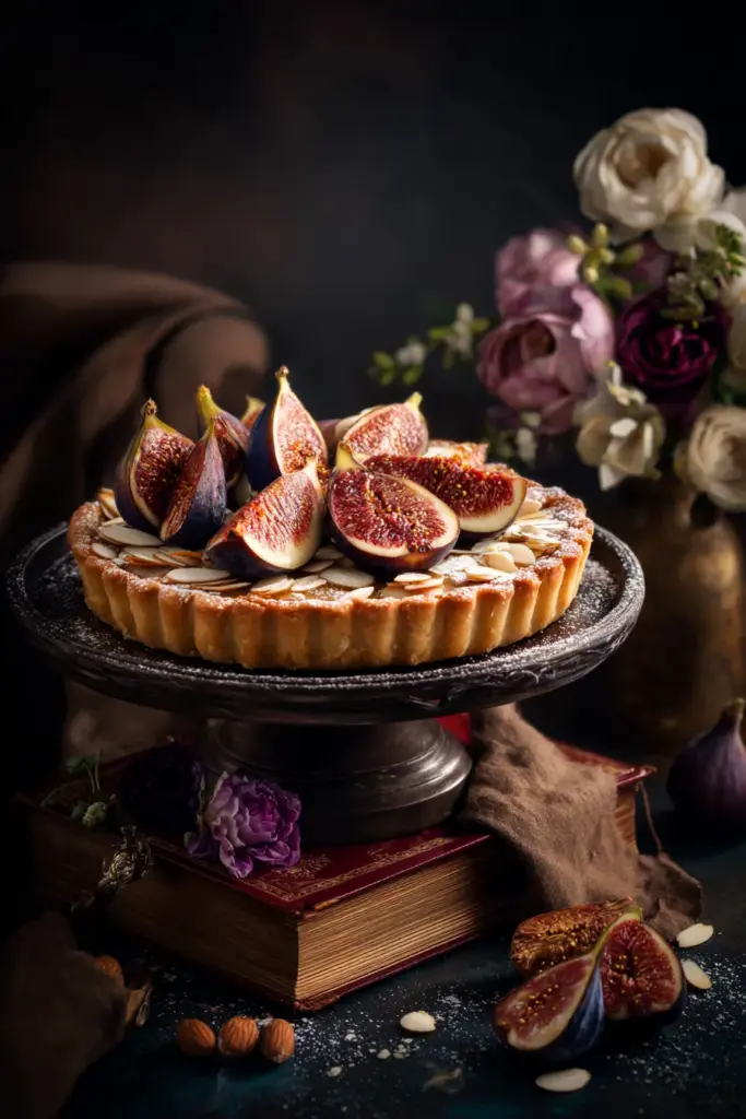 Recettes d'Automne : Savourez la Magie des Courges et des Fruits de Saison 25 Tarte Figues Amande