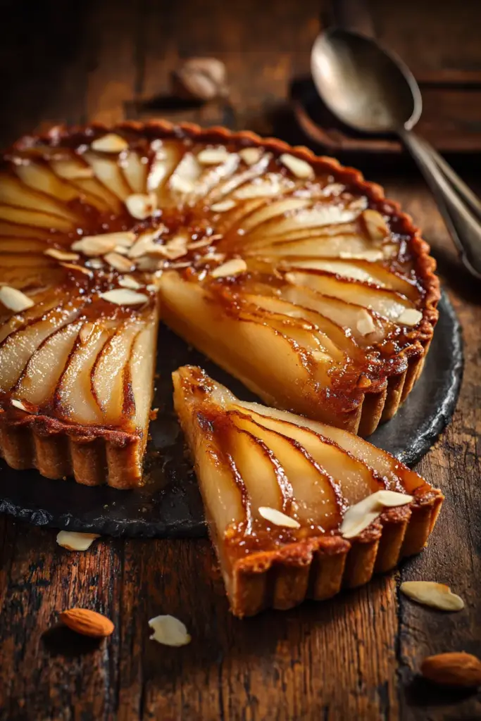Recettes d'Automne : Savourez la Magie des Courges et des Fruits de Saison 14 Tarte Poire Miel
