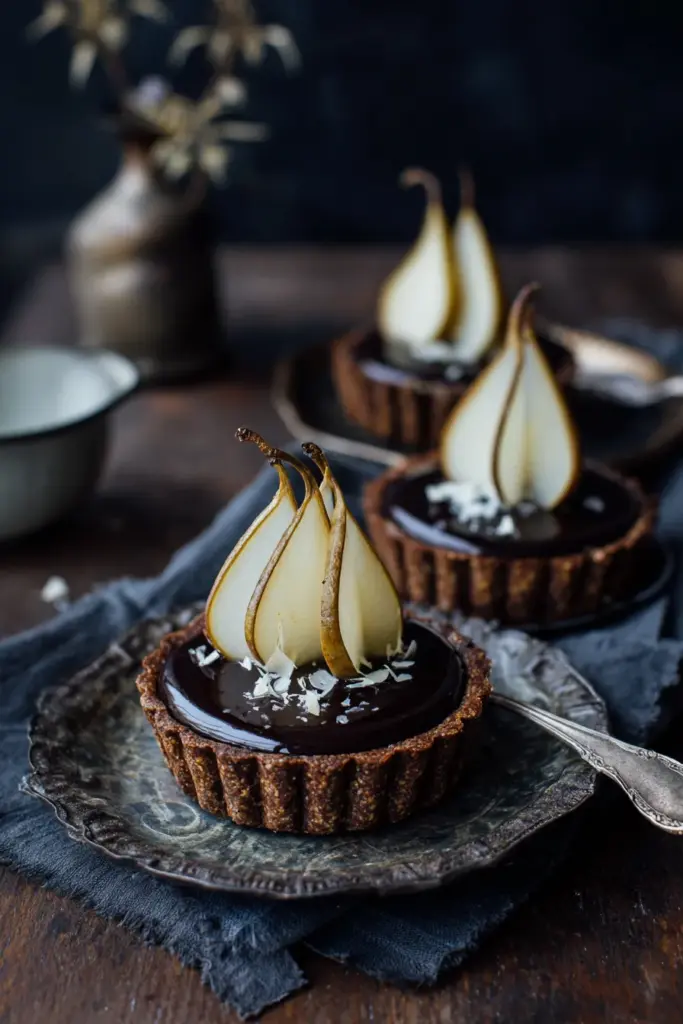 Recettes d'Automne : Savourez la Magie des Courges et des Fruits de Saison 18 Tartelettes Poire Chocolat