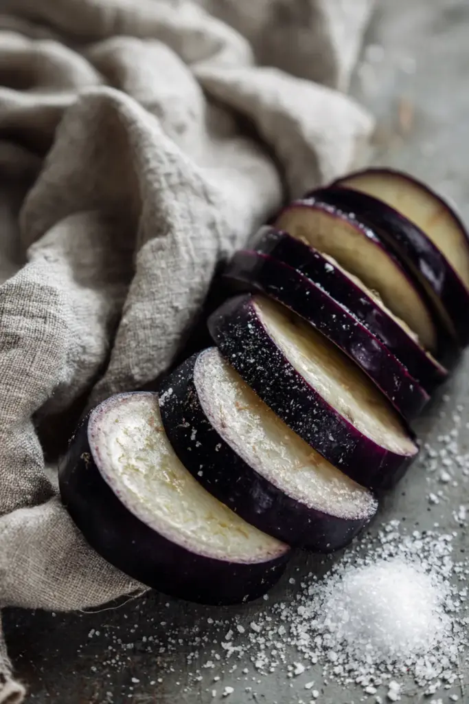 Technique de préparation des aubergines