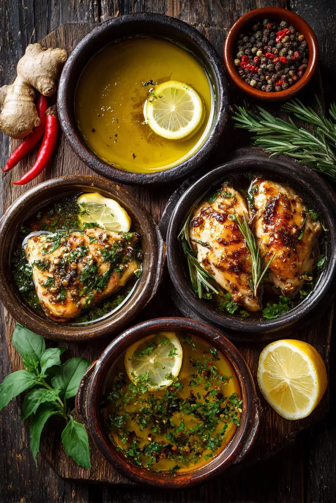 Techniques de marinade