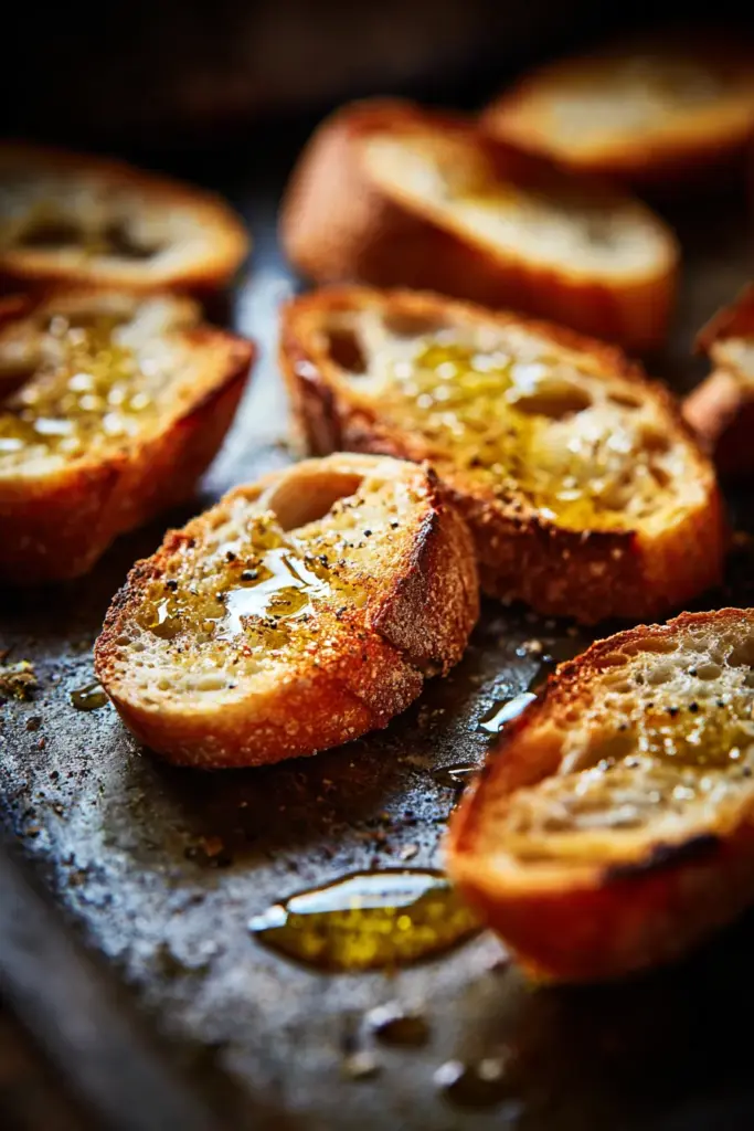 Apéritifs et Feuilletés : Réinventez Vos Moments de Convivialité 15 Toasts Dorés au Four