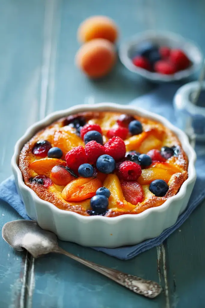 Variantes estivales de clafoutis