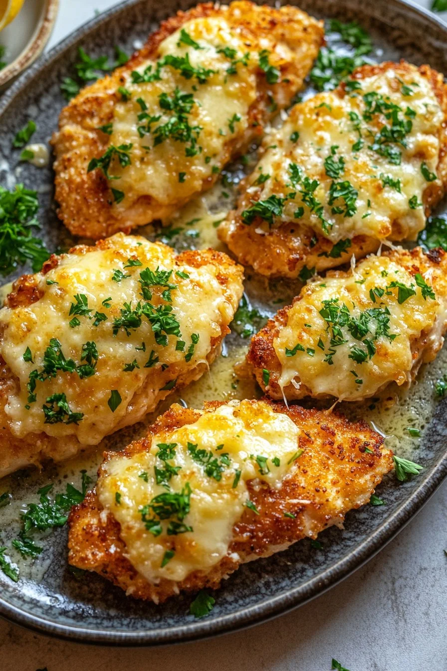 Poulet Parmesan Crémeux