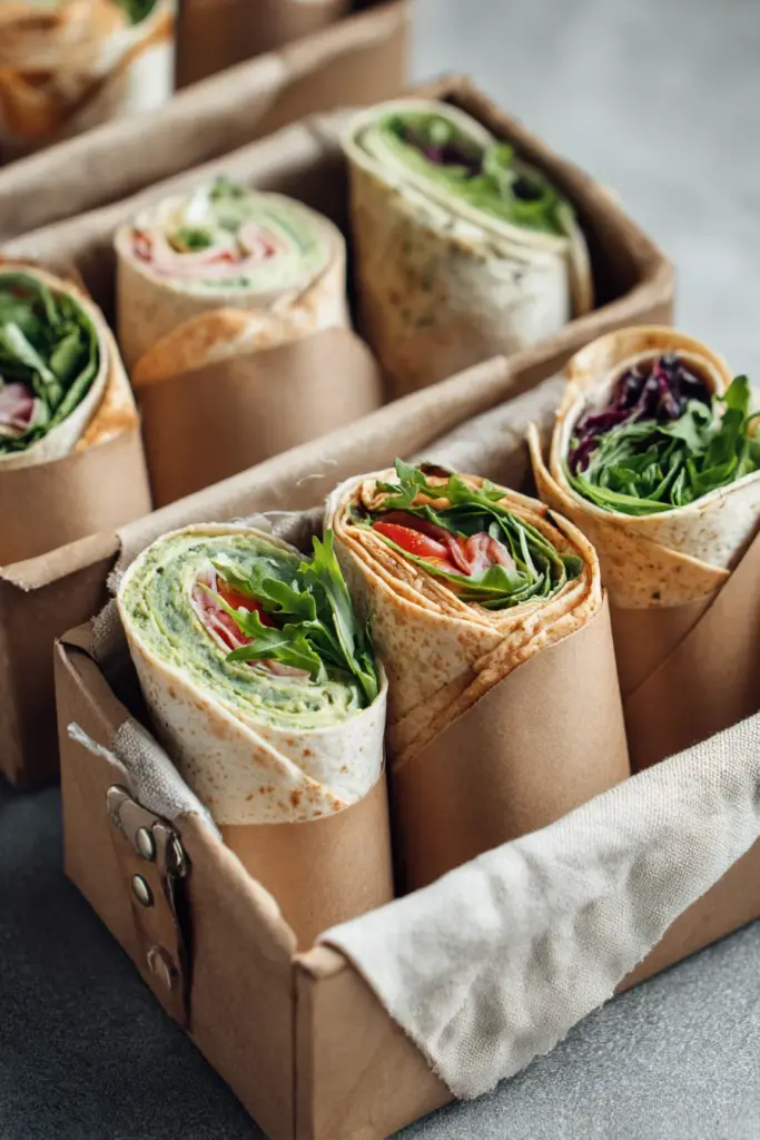 Wraps à préparer à l'avance