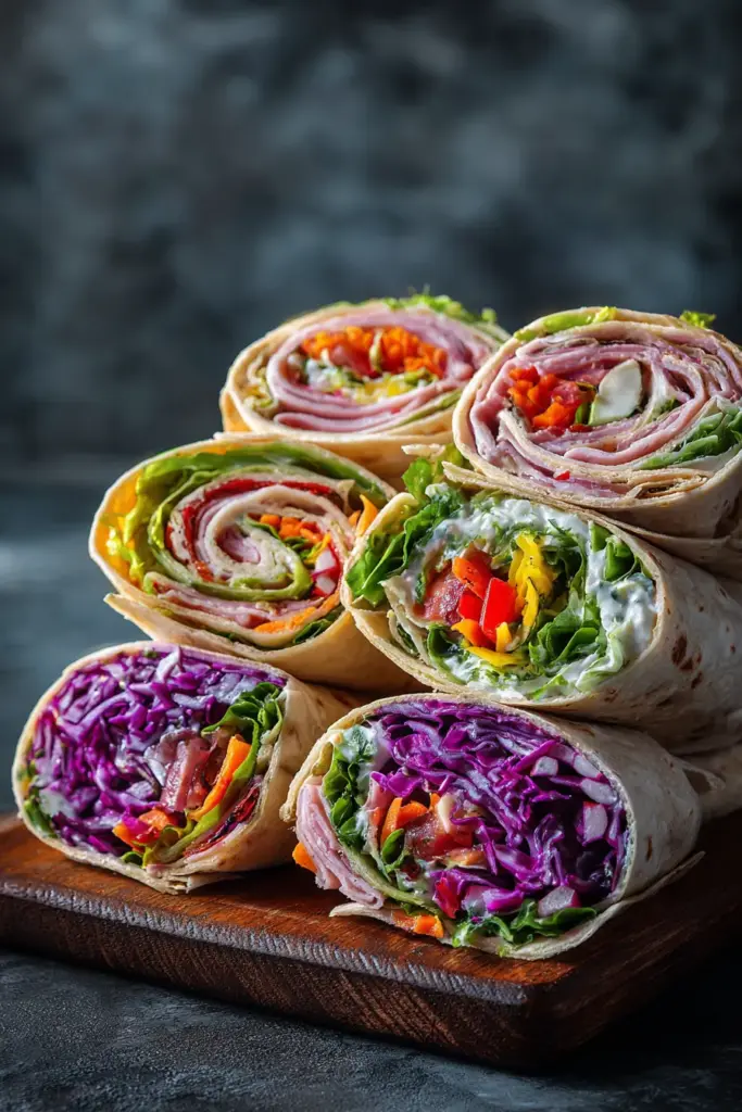 Wraps parfaitement roulés