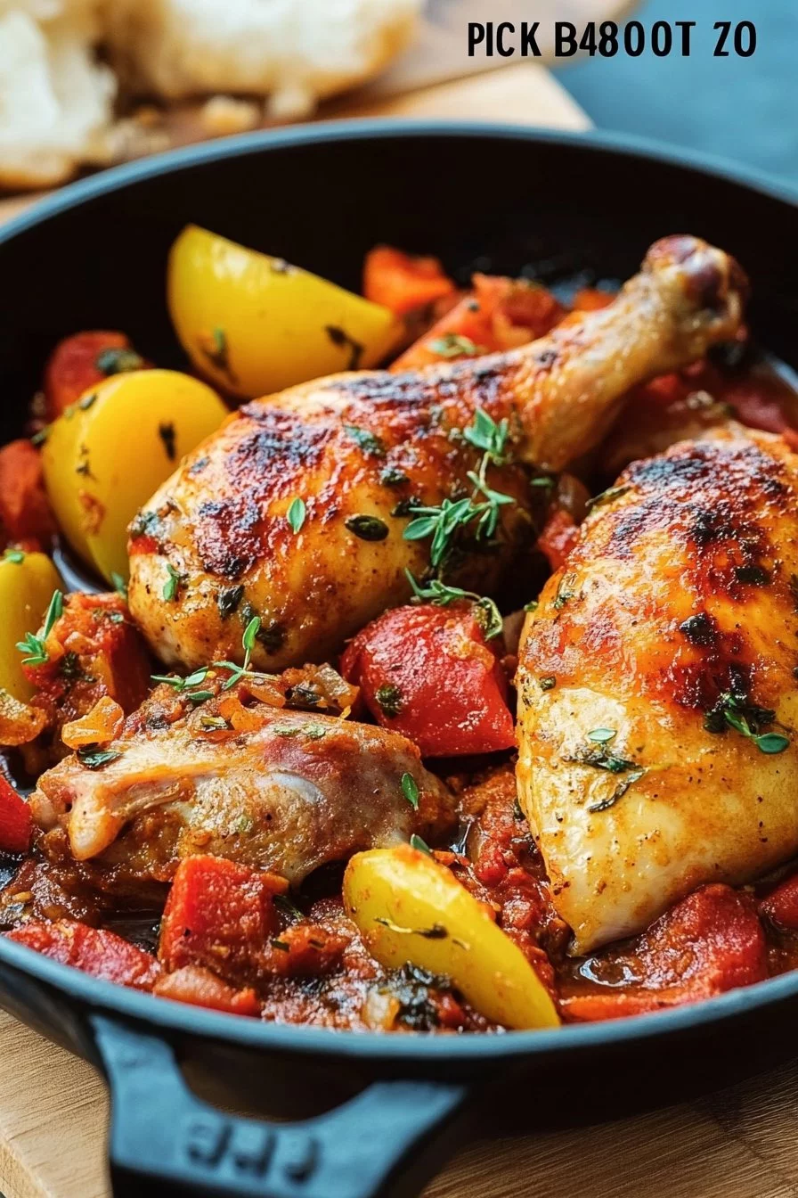 Poulet Basquaise au Chorizo