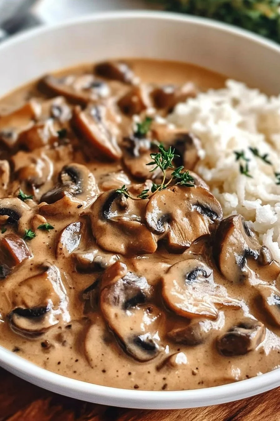 Stroganoff de Champignons