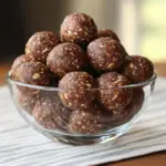Boules d'énergie dattes et cacao