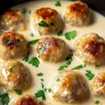 Boulettes de poulet avec sauce