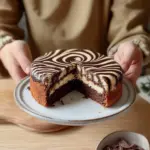 Cake zébré facile