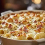 Coquillettes with ham and cream