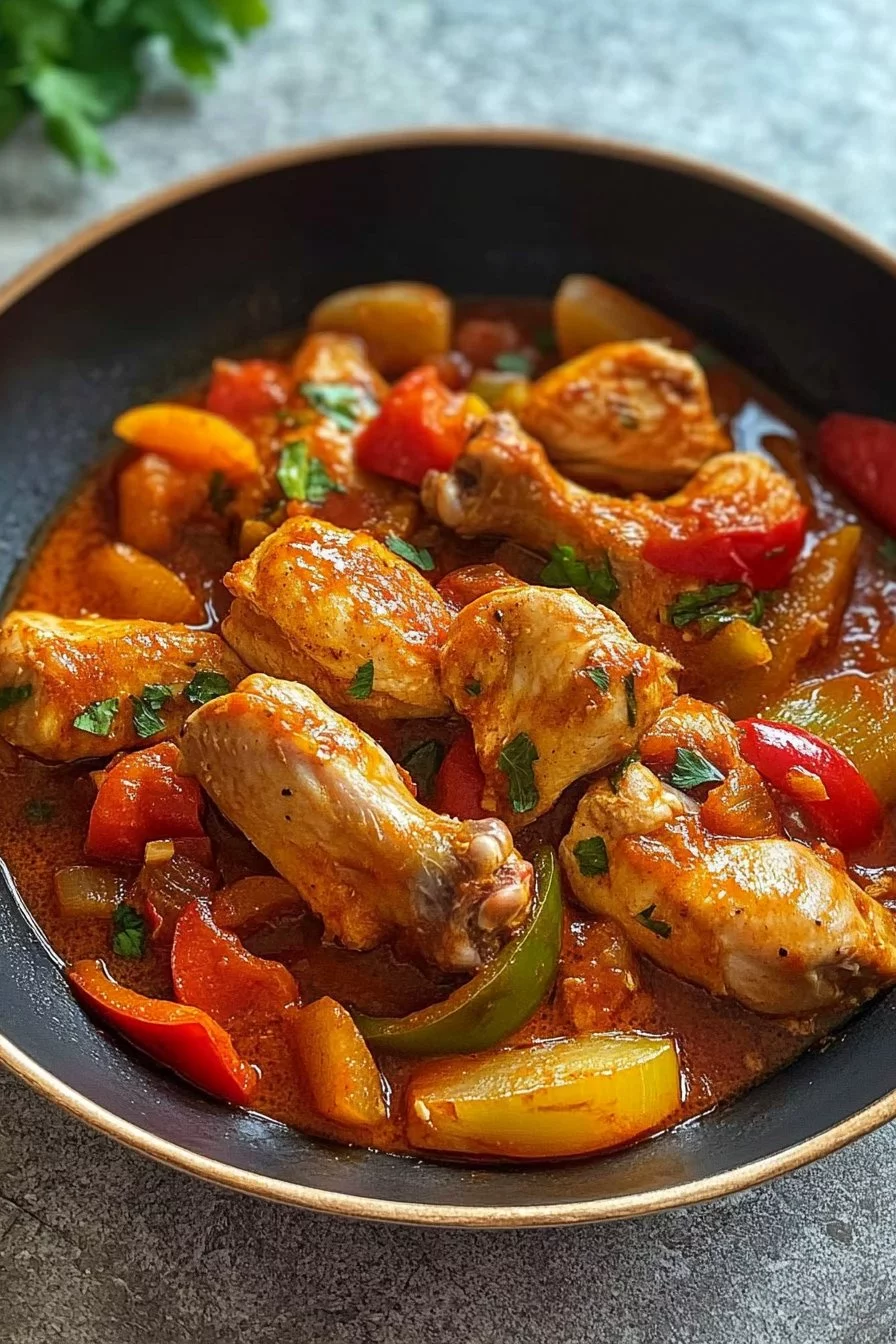 Poulet basquaise – Recette traditionnelle française