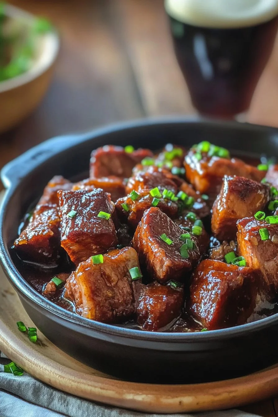 Cochon Confit à la Bière et au Sirop d’Érable Fondant : Une Recette Mijotée Généreuse et Réconfortante