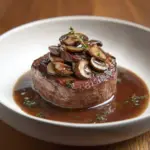 Filet Mignon Crémeux au Boursin et Champignons
