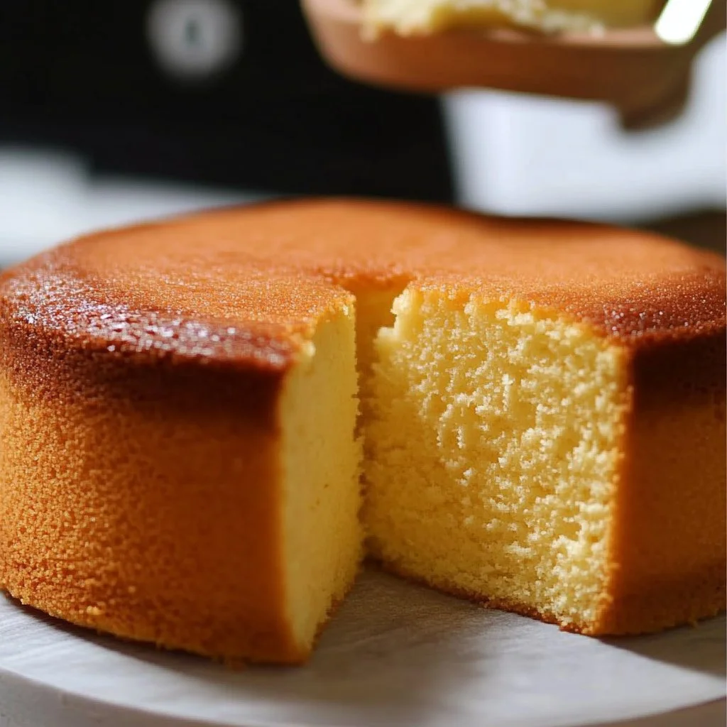 Gâteau au yaourt moelleux et savoureux, parfait pour le dessert.