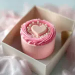 Gâteau Bento Rose