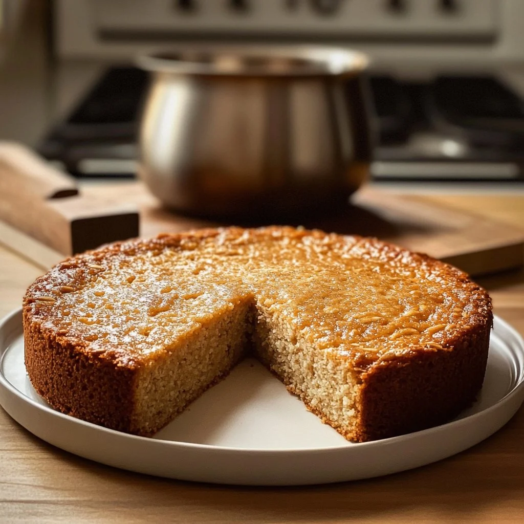 Gâteau Flocon d’Avoine Régime, un dessert sain et savoureux fait d'avoine