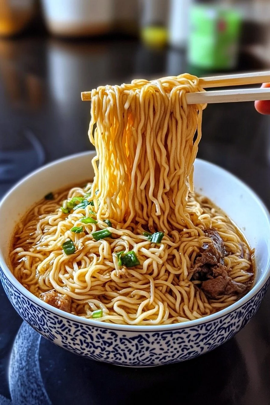 Nouilles chinoises façon riz cantonais