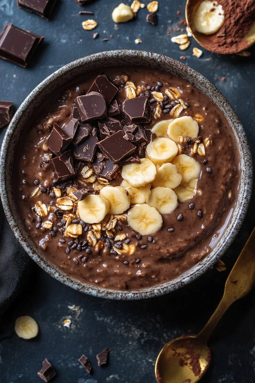 Porridge sain au chocolat 🍫 OWARI